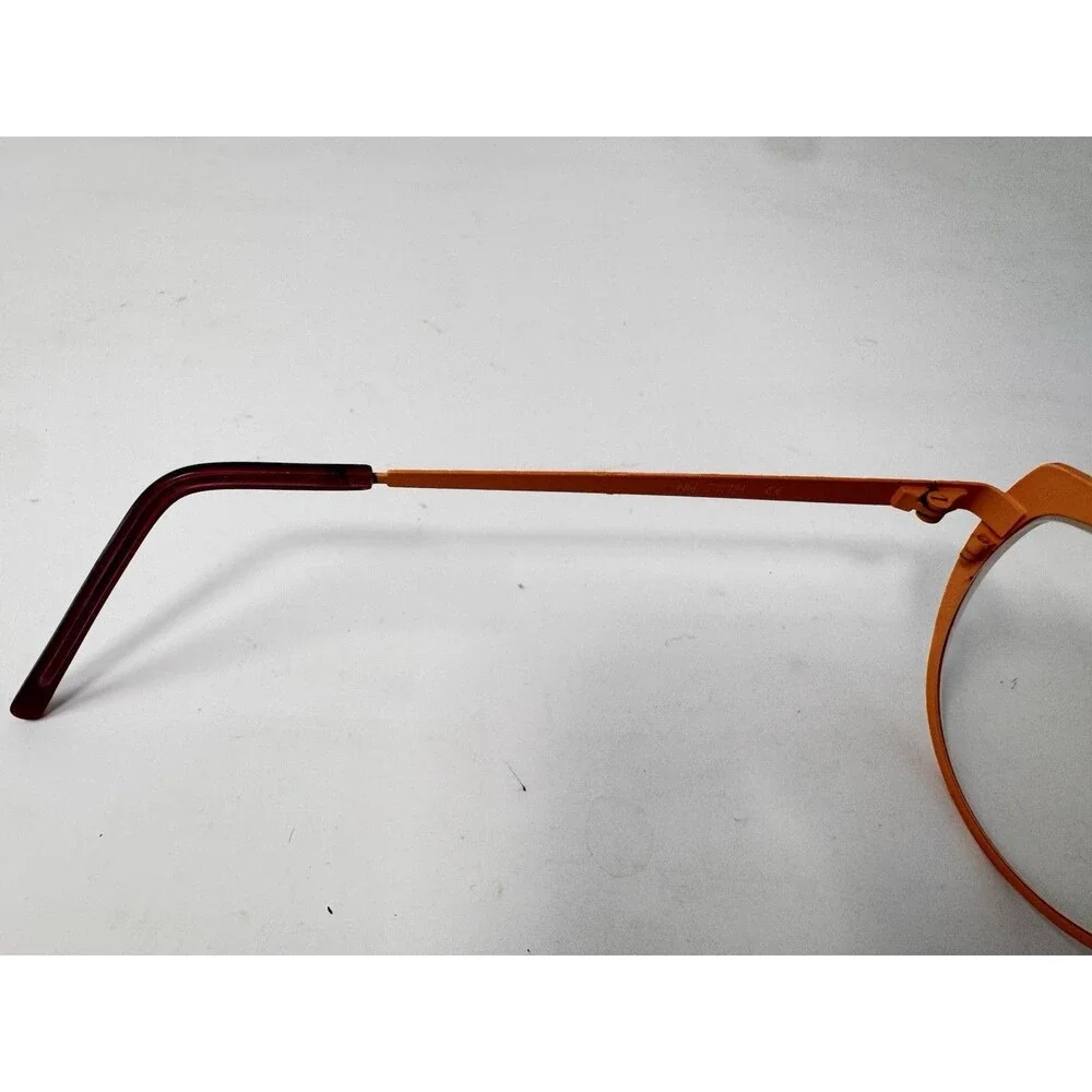 NW 77th Duck GOOZE Eyeglass Frames Only 51-17-140 Burgundy Orange